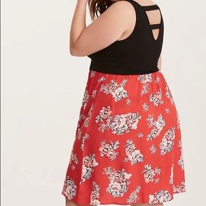Torrid Floral Print Dress